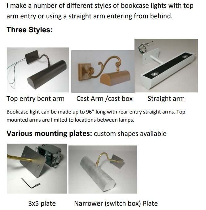 Book Case and Wine Cave Lights